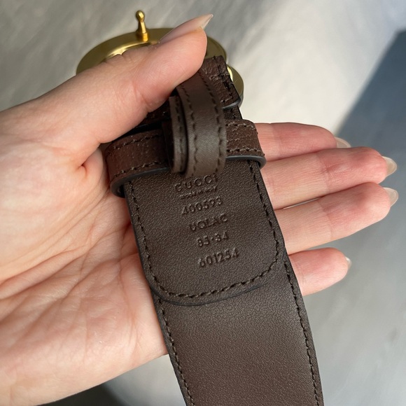 Gucci GG Marmont canvas belt Size 85cm - Picture 5 of 5
